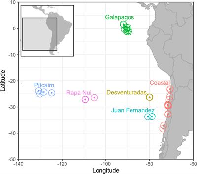 Oceanographic gradients explain changes in the biological traits of nesting seabird assemblages across the south-eastern Pacific